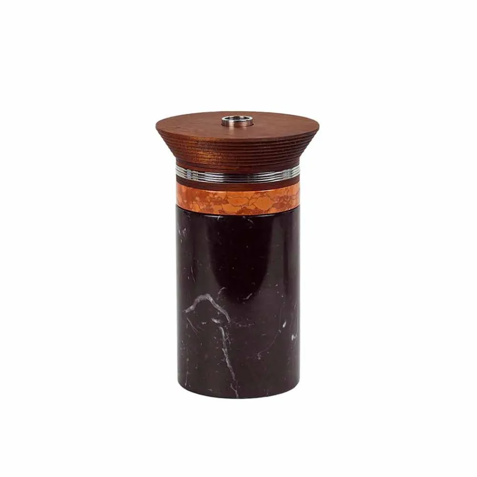 Servizio per Cocktail Accessori da Aperitivo in Marmo, Legno, Acciaio - Normanno Viadurini