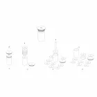 Servizio per Cocktail Accessori da Aperitivo in Marmo, Legno, Acciaio - Normanno Viadurini