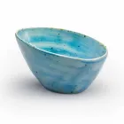 Servizio Piatti da Aperitivo 12 Pezzi in Gres Colorato di Design Moderno - Simba Viadurini