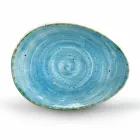 Servizio Piatti da Aperitivo 12 Pezzi in Gres Colorato di Design Moderno - Simba Viadurini