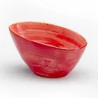 Servizio Piatti da Aperitivo 12 Pezzi in Gres Colorato di Design Moderno - Simba Viadurini