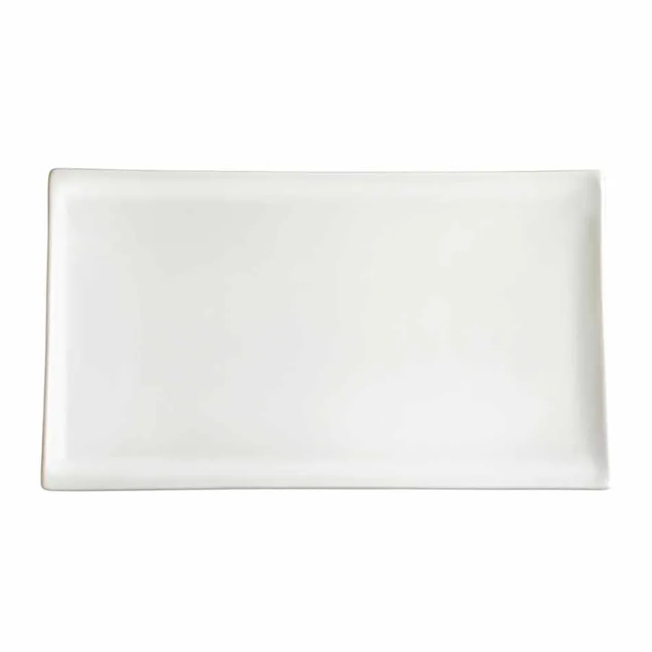 Servizio Piatti Portata o da Pranzo Moderni in Porcellana 14 Pezzi - Nalah Viadurini