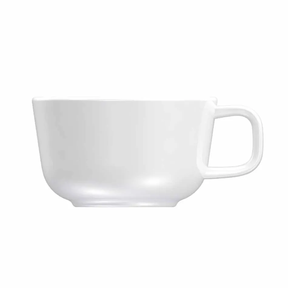 Servizio Tazza e Sottotazza con Teiera e Lattiera Porcellana 14 Pezzi - Artico Viadurini