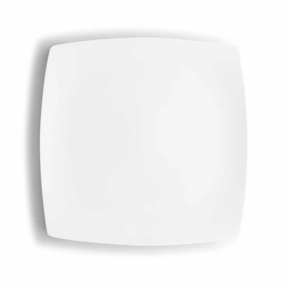 Servizio Tazze Caffè in Porcellana Bianca Design Moderno 8 Pezzi - Duomo Viadurini