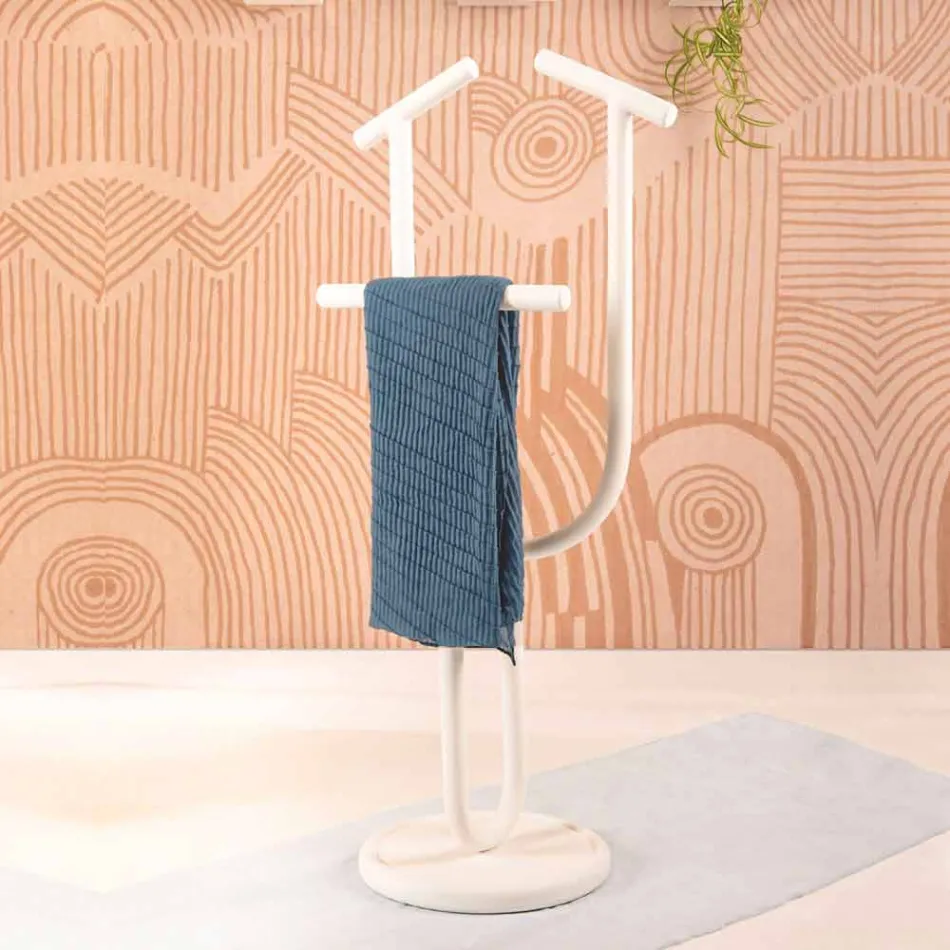 Servomuto di Design in Acciaio Verniciato RAL Made in Italy - Arcano Viadurini