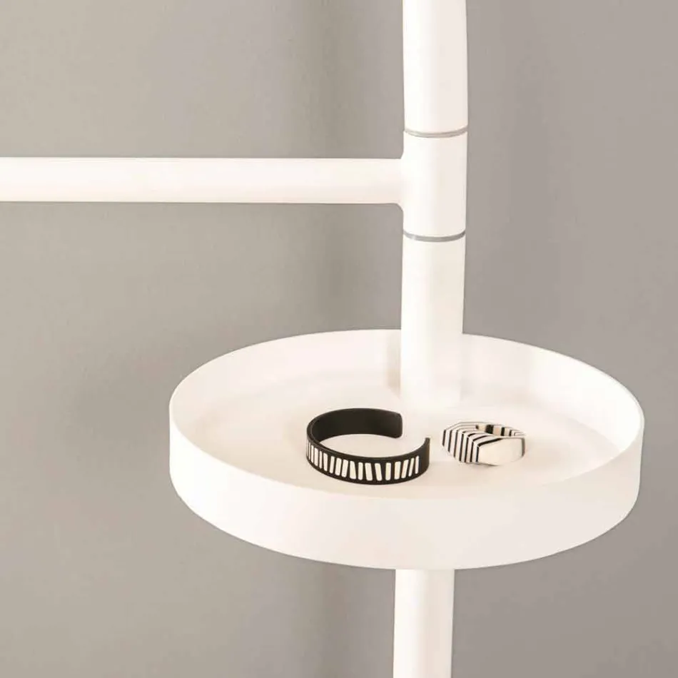 Servomuto Moderno in Acciaio Verniciato RAL di Design Made in Italy - Mirello Viadurini