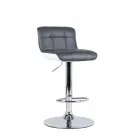 Set 2 sgabelli imbottiti di design, regolabili in altezza Ida Viadurini