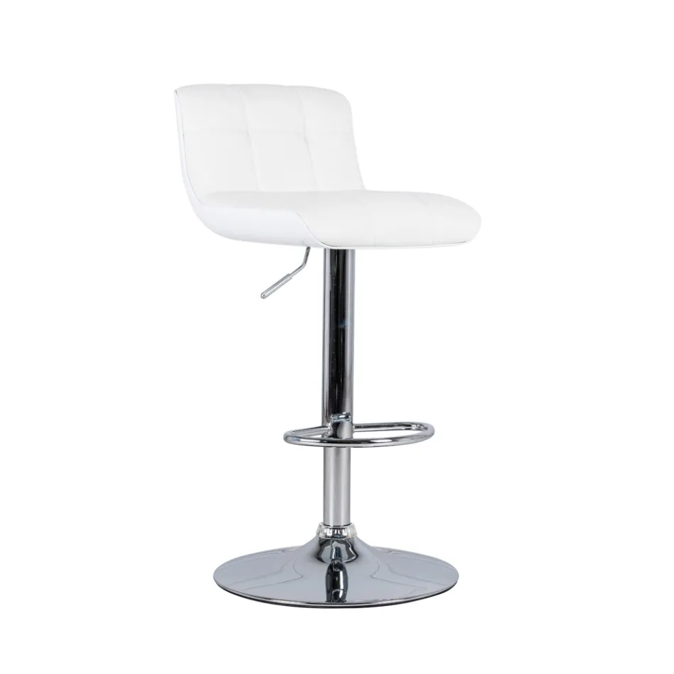 Set 2 sgabelli imbottiti di design, regolabili in altezza Ida Viadurini