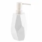 Set accessori da bagno di design da appoggio in legno e resina Rivalba Viadurini