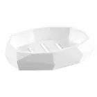 Set accessori da bagno di design da appoggio in legno e resina Rivalba Viadurini