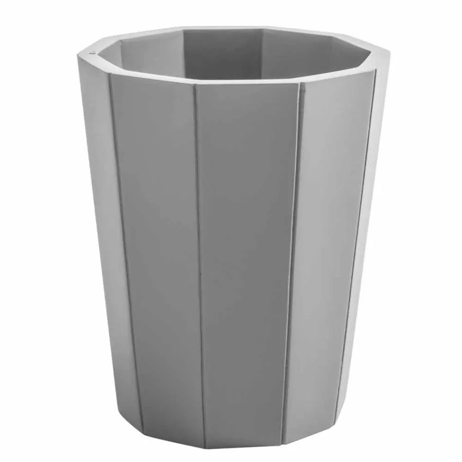 Set accessori moderni da bagno da appoggio in resina Rivello Viadurini