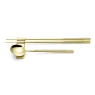 Set Composto da Cucchiaio Frutta, Bacchette e Poggia Posate con Origami - Osaka Viadurini