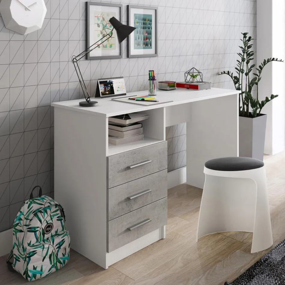 Set di 2 Sgabelli in Polipropilene e Seduta in Tessuto - Acciuga Viadurini