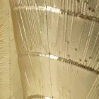 Set di 3 Vasi in Ferro Dorato con Decorazioni Circolari in Rilievo - Walter Viadurini