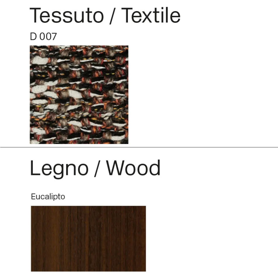Set di 4 Sedie da Pranzo in Legno Massello di Design Made in Italy - Cilene Viadurini