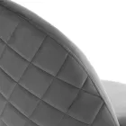 Set di 4 Sedie in Tessuto di Microfibra Effetto Velluto - Terbio Viadurini