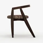 Set di 4 Sedie Moderne in Legno Massello di Alta Qualità Made in Italy - Vela Viadurini