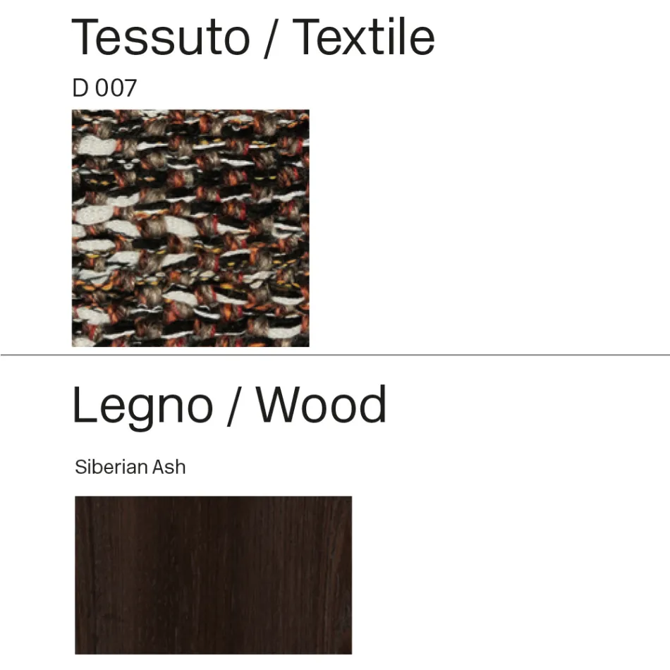 Set di 4 Sedie Moderne in Legno Massello di Alta Qualità Made in Italy - Vela Viadurini
