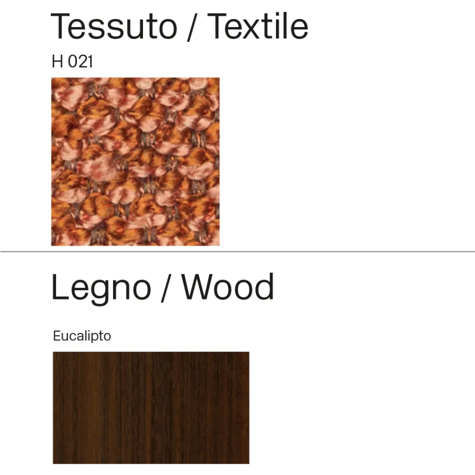 Set di 4 Sedie Moderne in Legno Massello di Alta Qualità Made in Italy - Vela Viadurini