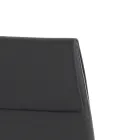 Set di 4 Sedie Rivestite in Pelle Sintetica Diverse Finiture - Uranio Viadurini