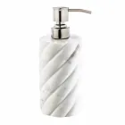 Set di mobili di design sospeso per bagno in teak listellare Poggio Viadurini