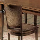 Set di Quattro Sedie Classiche in Legno Bassano Made in Italy - Angelite Viadurini