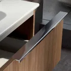 Set legno mobili a sospensione da bagno design fatto in Italia Cesena Viadurini