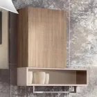 Set legno mobili a sospensione da bagno design fatto in Italia Cesena Viadurini