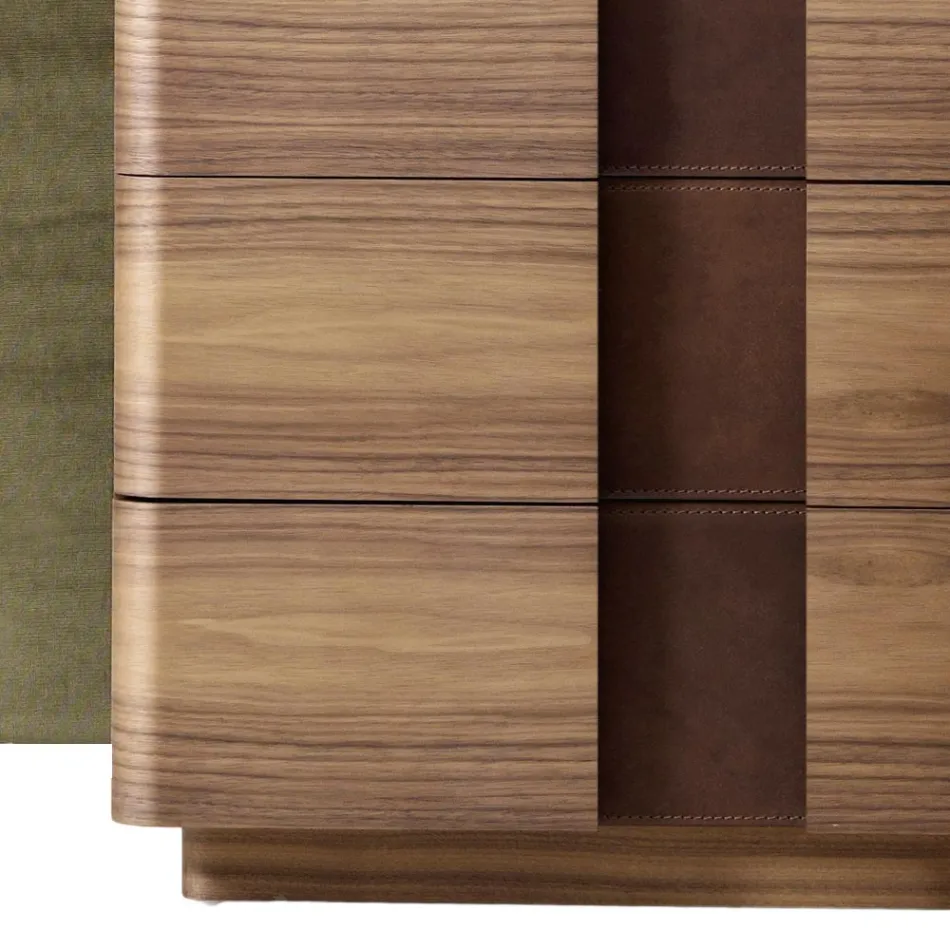 Settimino in legno massello moderno Grilli York fatto in Italia Viadurini