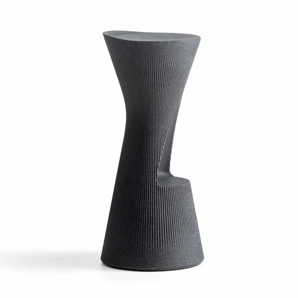 Sgabello Alto da Giardino in Polietilene Colorato Made in Italy - Desmond Viadurini