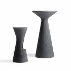 Sgabello Alto da Giardino in Polietilene Colorato Made in Italy - Desmond Viadurini