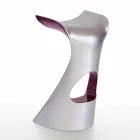 Sgabello Alto Design Moderno, in Polietilene - Koncord Next by Slide Viadurini