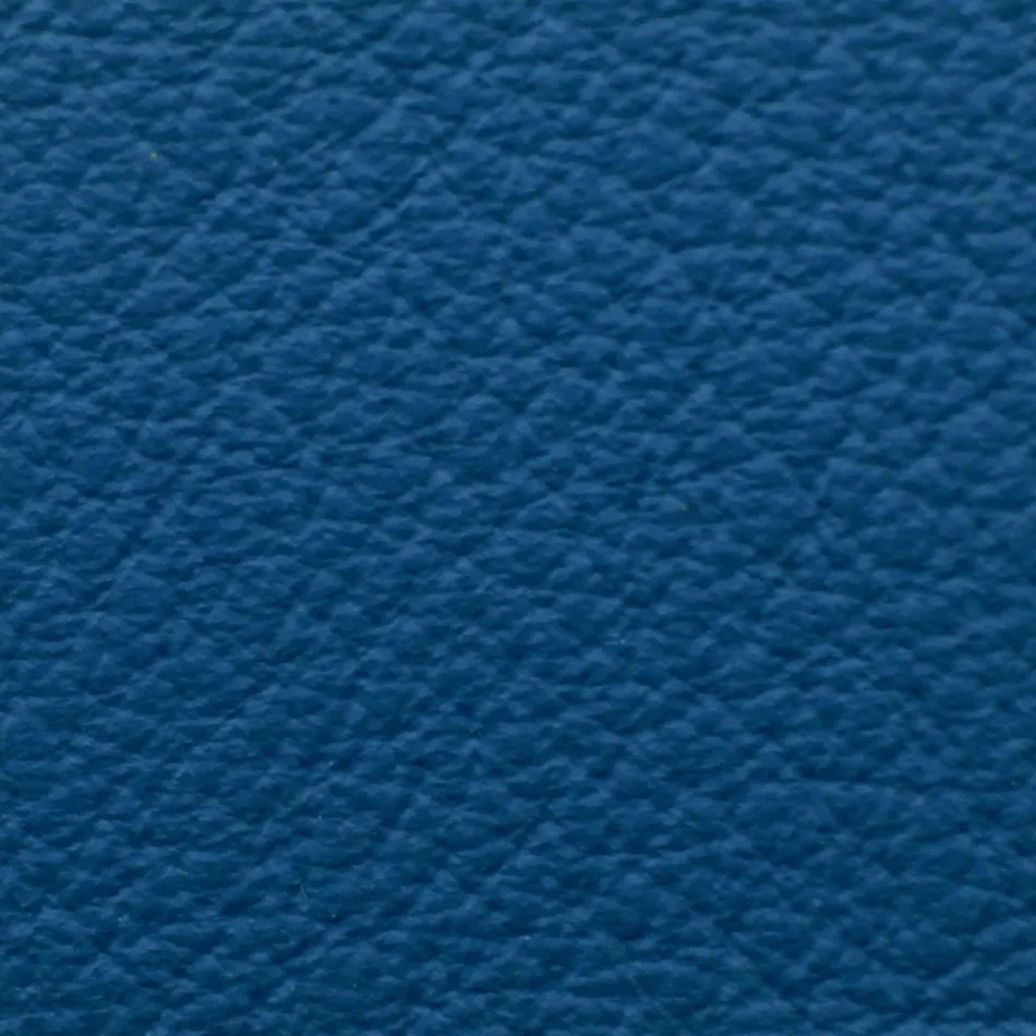 Sgabello Alto di Qualità in Pelle con Base in Metallo Made in Italy - Molde Viadurini