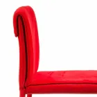 Sgabello bar moderno di design Amos, fatto artigianalmente in Italia Viadurini