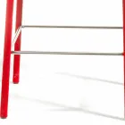 Sgabello bar moderno di design Amos, fatto artigianalmente in Italia Viadurini