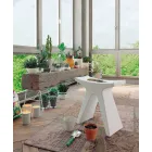 Sgabello Basso da Esterno in Polipropilene Made in Italy - Prue Viadurini