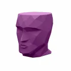 Sgabello da esterno a forma di volto di design moderno Adan by Vondom Viadurini