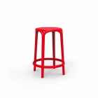 Sgabello da esterno Brooklyn Vondom H 66 cm, in polipropilene Viadurini
