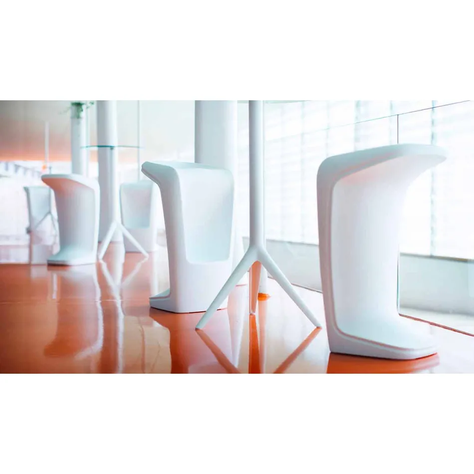 Sgabello da esterno di design moderno Ufo by Vondom in polietilene Viadurini