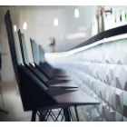 Sgabello da esterno H 111 cm Faz by Vondom in polipropilene e acciaio Viadurini