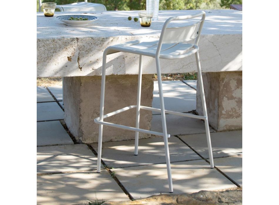 Sgabello In Betulla Made In Italy - Design Moderno, Legno Scuro, 39x19x21 Cm, Peso 1.2 Kg - Foto 12