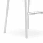 Sgabello da Giardino Impilabile Alluminio e Tessuto Tecnico – Smart by Varaschin Viadurini