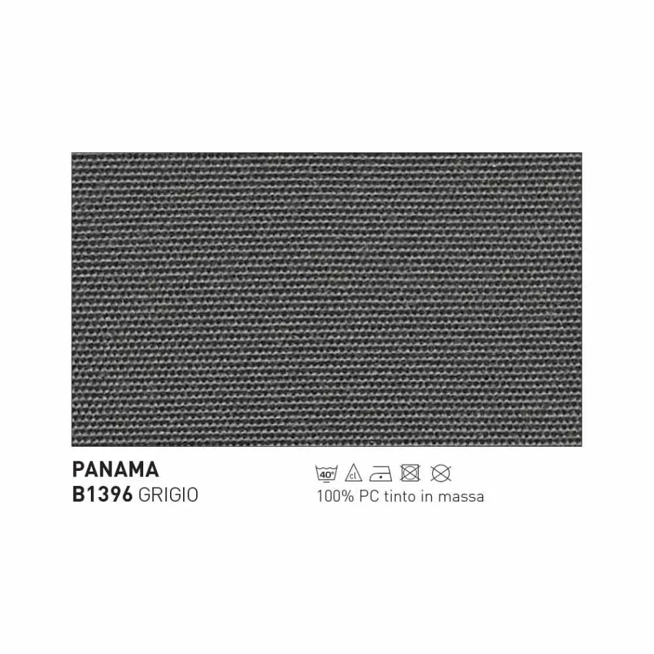 Sgabello da giardino Varaschin System in tessuto imbottito e alluminio Viadurini