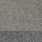 Sgabello da Salotto Design in Tessuto con Bordino e Metallo Antracite - Scarat Viadurini