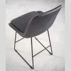 Sgabello da Soggiorno con Diverse Strutture e Finiture - Denis Viadurini