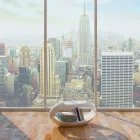 Sgabello di design con libreria integrata Ellix made in Italy Viadurini