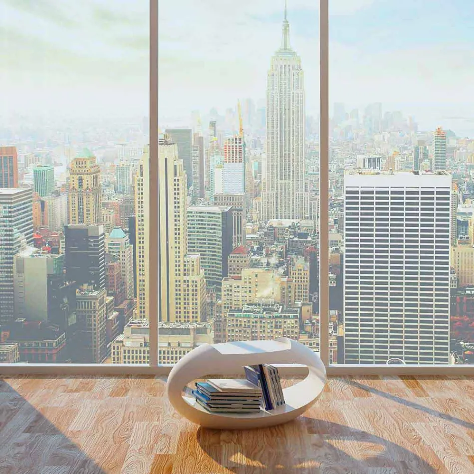 Sgabello di design con libreria integrata Ellix made in Italy Viadurini