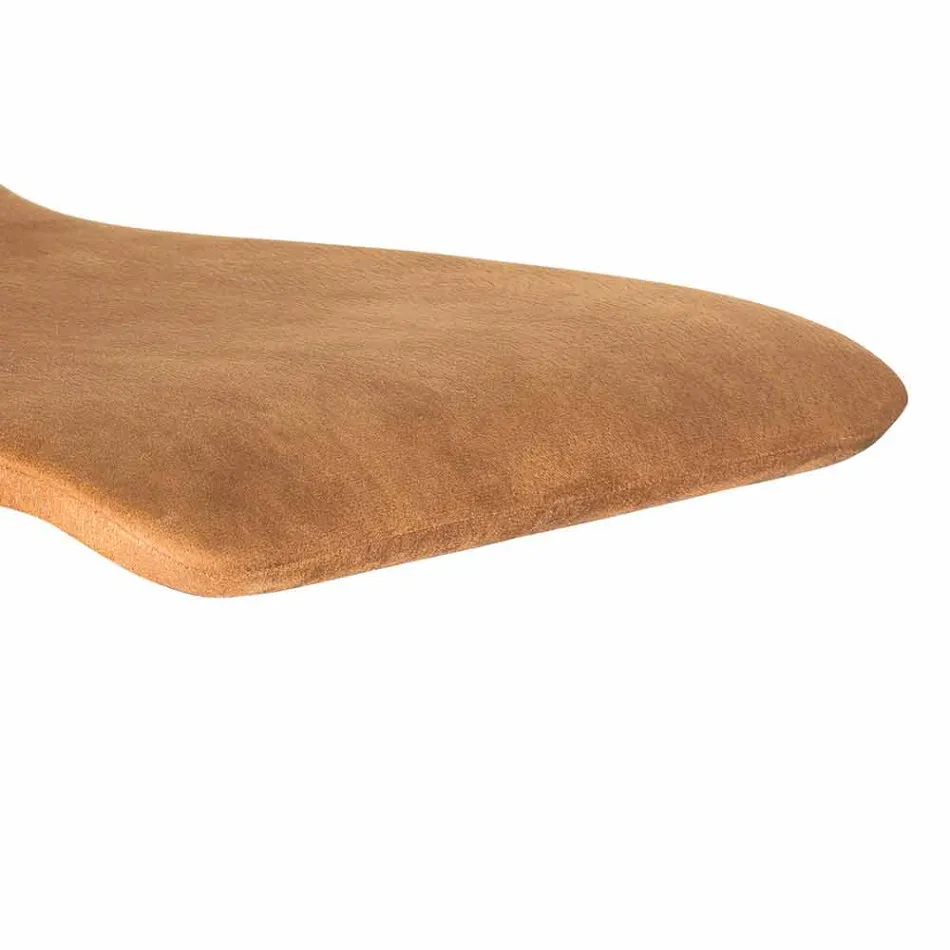 Sgabello di design con seduta regolabile e base cromata Inigo Viadurini