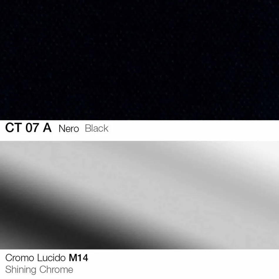 Sgabello Girevole in Tessuto e Acciaio con Alzata a Gas Made in Italy - Marchesi Viadurini