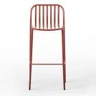 Sgabello Impilabile da Esterno in Metallo Made in Italy 2 Pezzi - Simply Viadurini